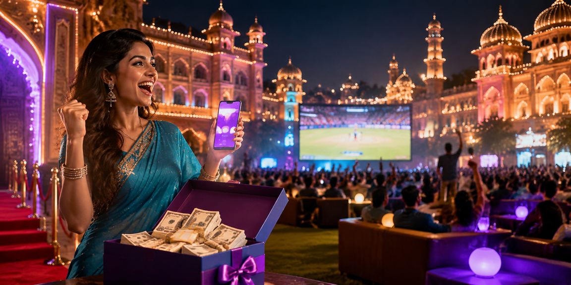 Player enjoying live casino games using mobile payment in Lucknow
